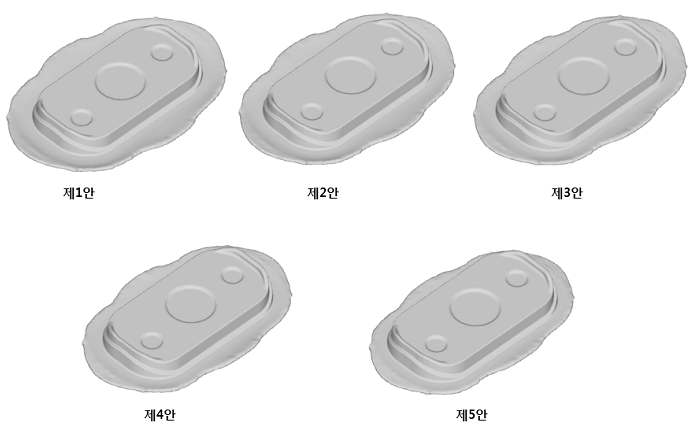 각안별 Flash size 비교