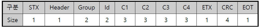 송신 패킷