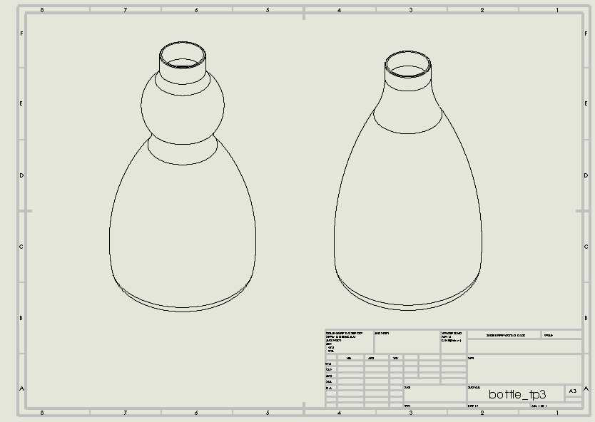 3차 액체자동분사시스템 시제작품의 Bottle의 설계