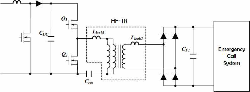 The basic PFC and LLC power converter