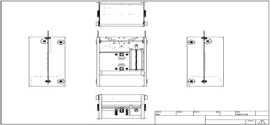 세척카 플레이트의 상세 Layout