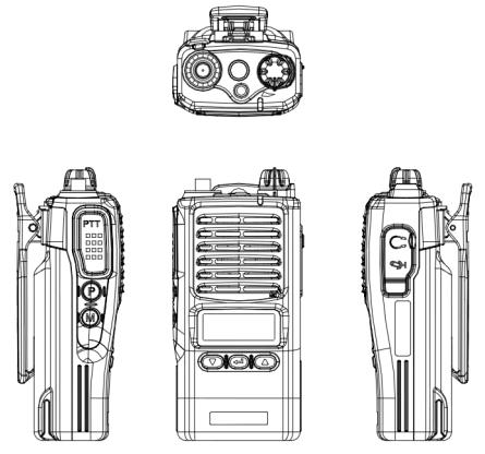 DXR-40 기구외형도