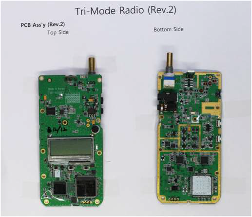 Tri-Mode 디지털 무전기 2차 PCB