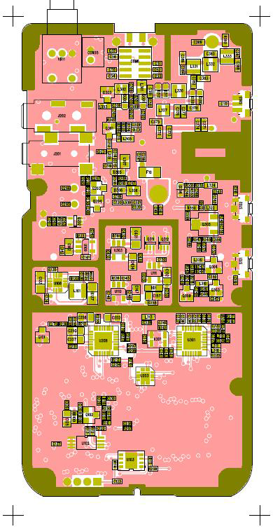 DXR-40 Bottom PCB