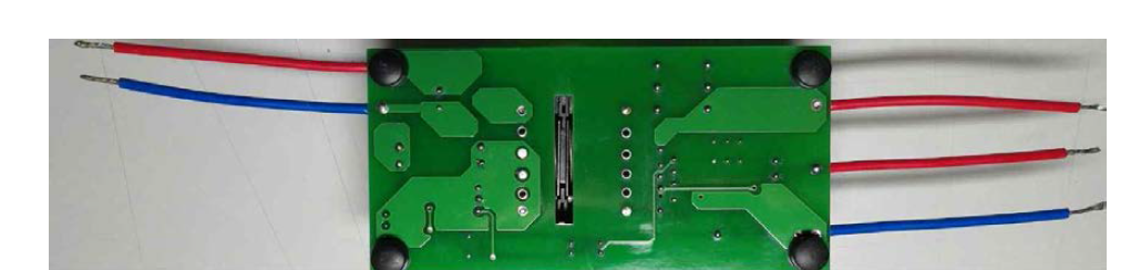 제작된 LLC공진형컨버터 아랫면