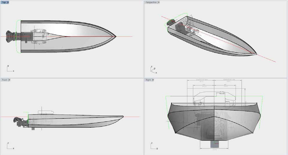 JETSPRINT BOAT 3차원 Surface 구현