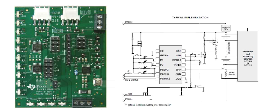 BQ34Z110 EVM & Typical Implemetation