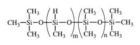 Methylhydrogen polydimethyl- siloxnae의 화학구조