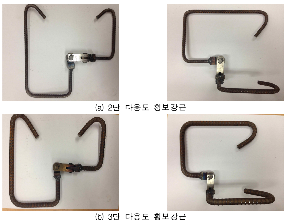 2단 및 3단 다용도 횡보강근