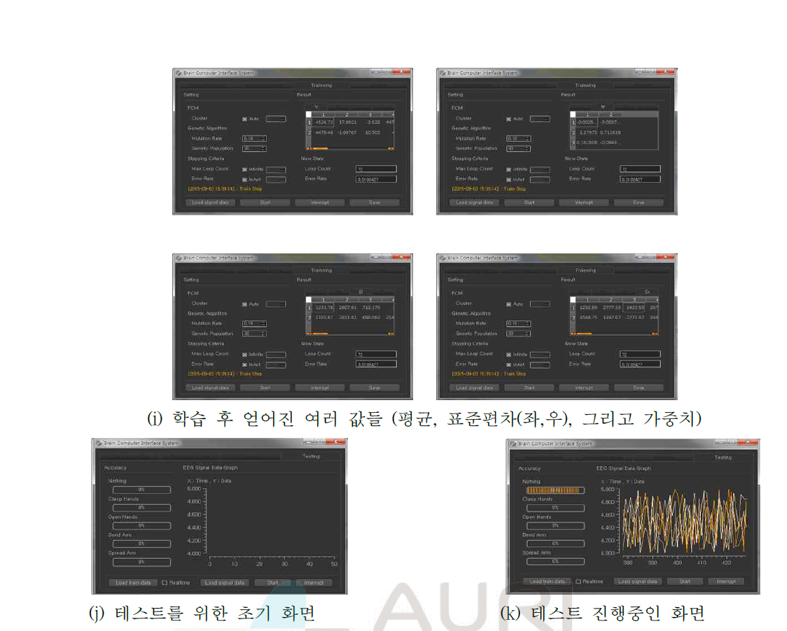 사용자 의도 인지 뇌파 측정 및 분석을 위한 인터페이스