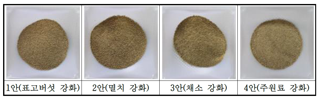 3차 배합 과립형 조미료