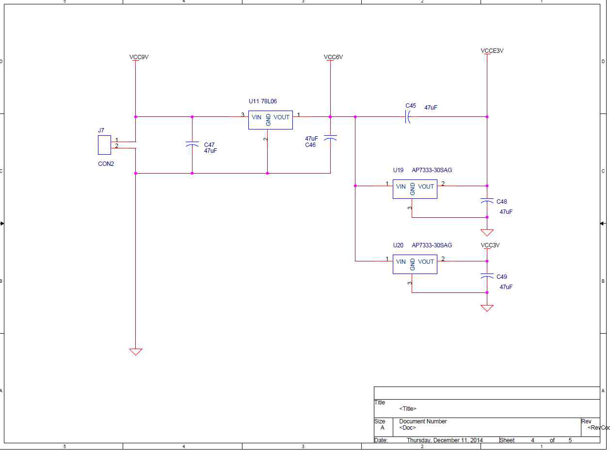 DC converter 회로도면