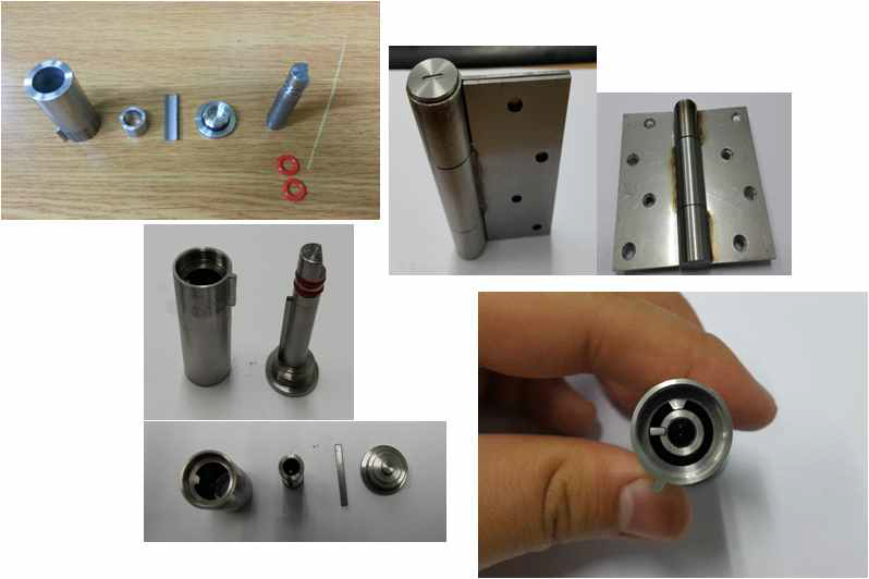 Single Way Rotary Damping Door Hinge 시제품