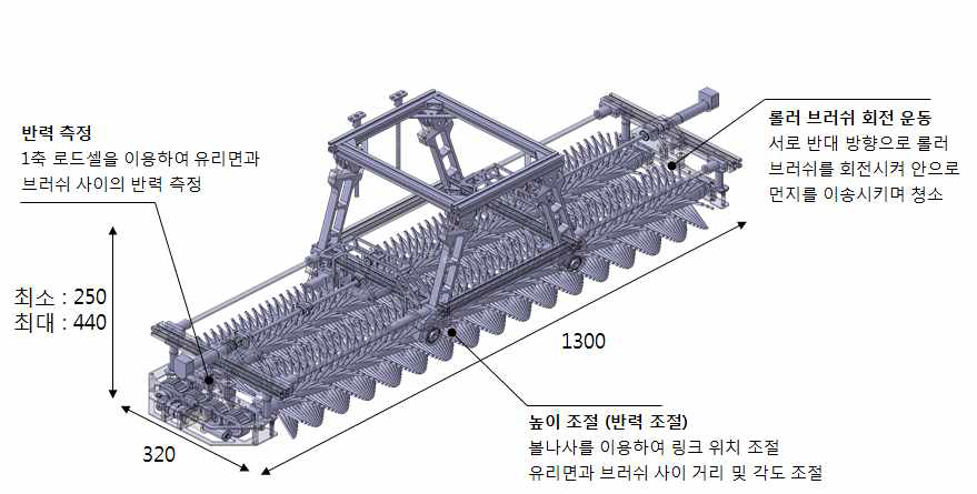 건식 청소유닛 1차 기본설계안