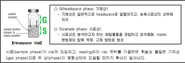 Two(gas, sample) Phases in Headspace vial