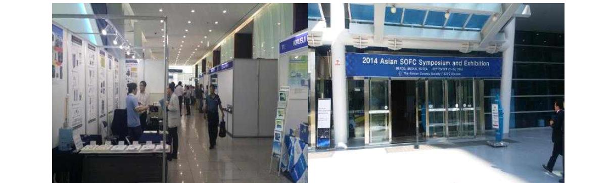 2014 Asian SOFC Symposium and Exhibition 전시회 참가