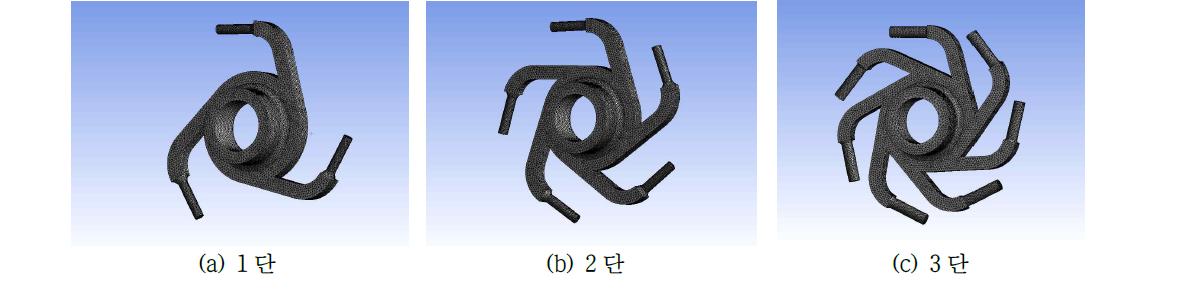 기존 모델 격자 형상