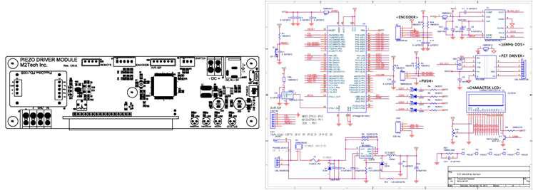 PZT Driver Module PCB Artwork