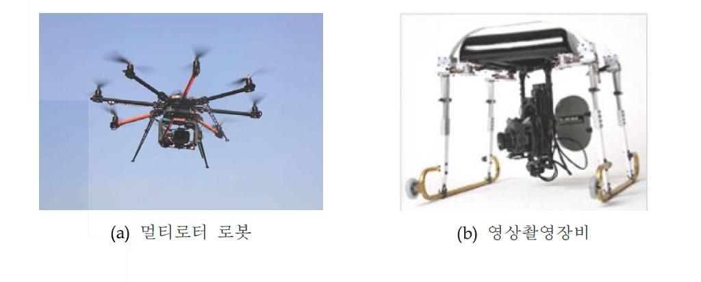 국내 상용 헬리캠 예시