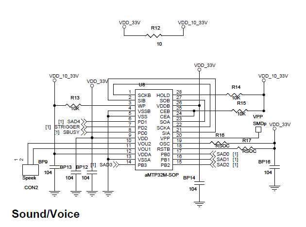 Sound / Voice 구현회로