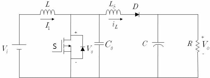 전압 공진형 Boost 컨버터 회로