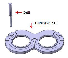 Thrust-Plate 드릴 공정