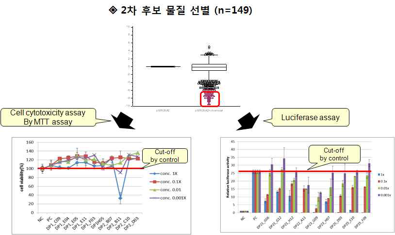 2차 스크리닝 수행 흐름도