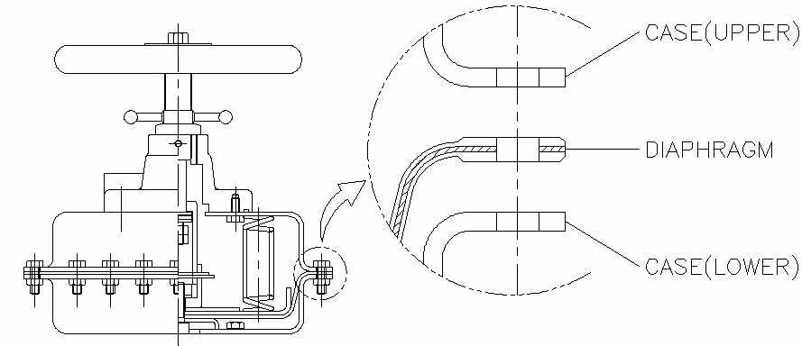 Diaphragm & Gasket 일체형