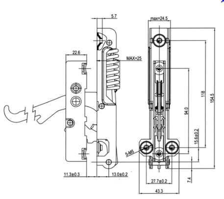 Arm type door close