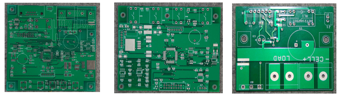 제어부 , 메인보드, 부하부 수정 PCB 기판 제작