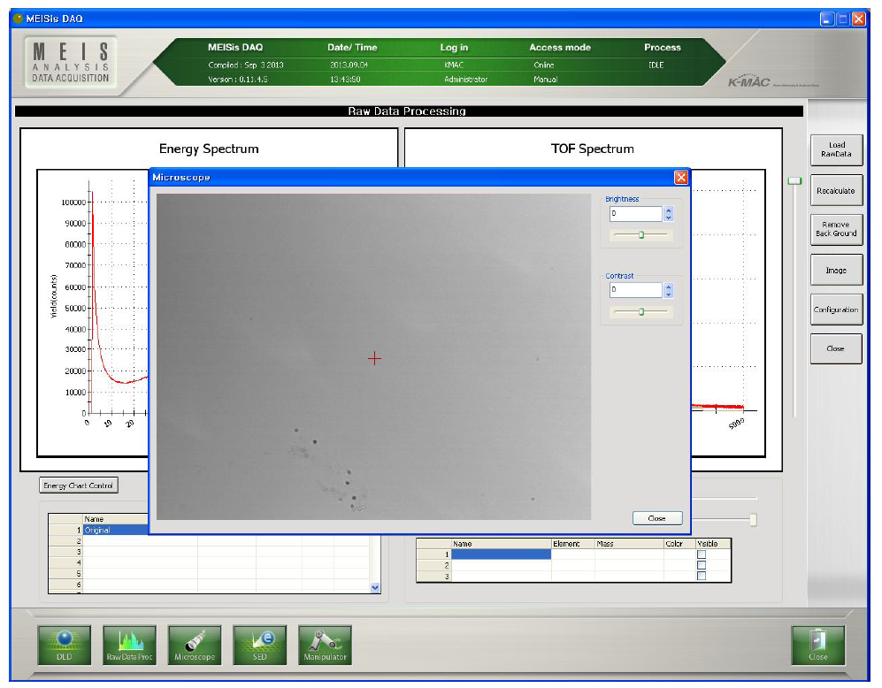 MEISis DAQ / Microscope 창