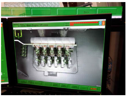 Engine Room Simulator 화면 - 2