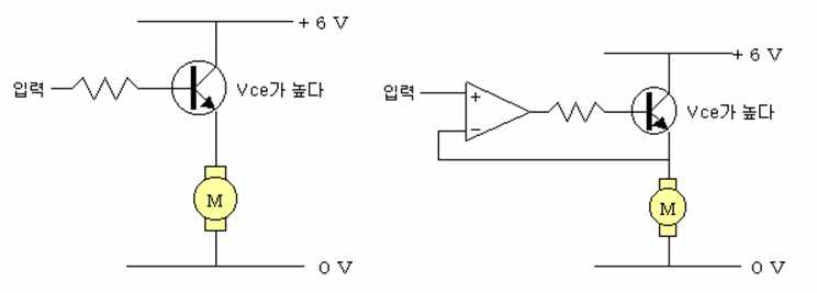 트랜지스터 구동 회로도(이미터 부하)