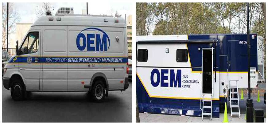 Mobile CIMS Center & Interagency Communications Vehicle