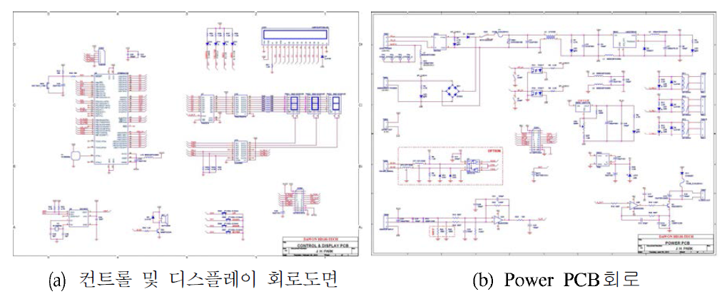 압력센서 모니터링 시스템 회로도 및 PCB layout Artwork