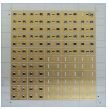 제작된 load termination chip : 50Ω matching