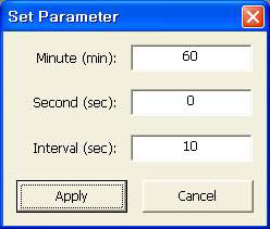 Set parameter 설정 옵션