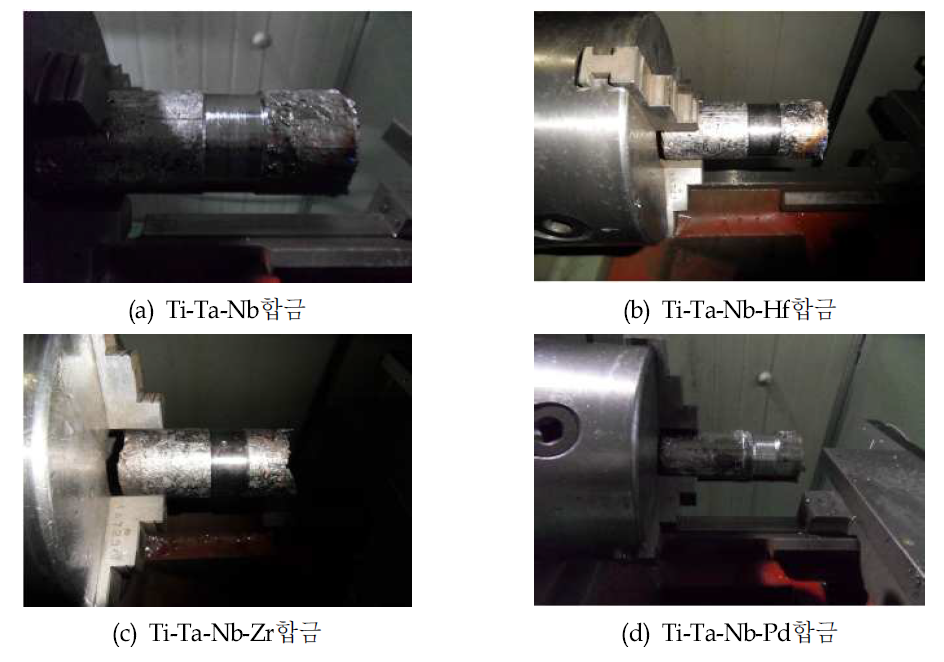 Ti합금의 표면절삭 가공