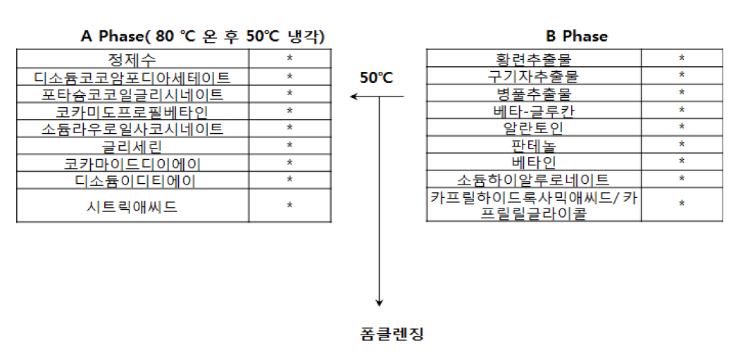 폼클렌징 제형