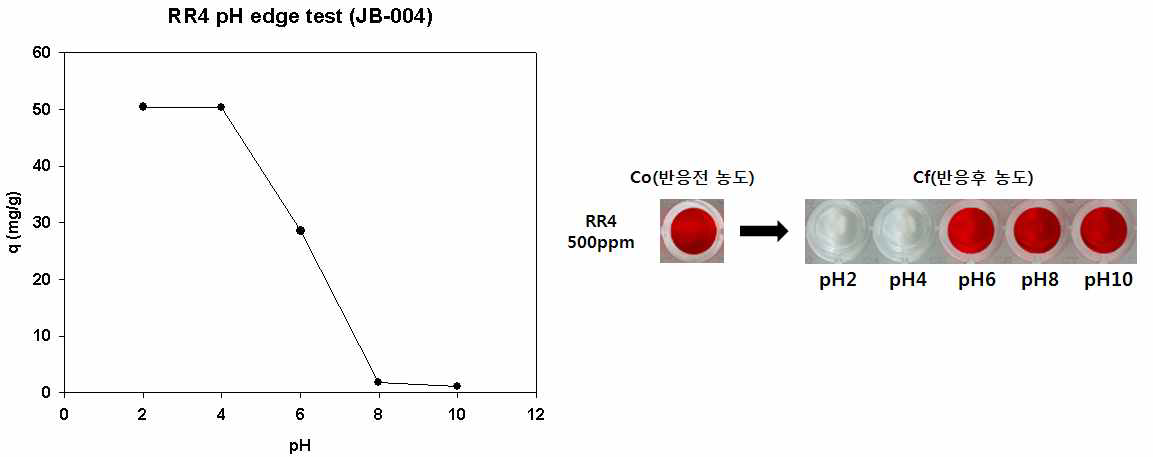 JB-004의 RR4 pH edge 분석