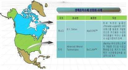 생체흡착소재 상용화 사례