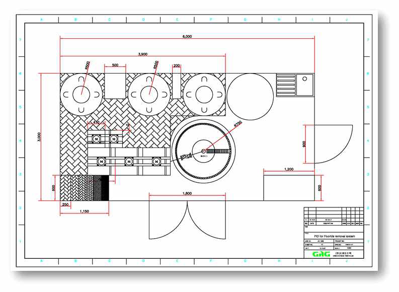 파일럿 플랜트 제작을 위한 PLOT PLAN