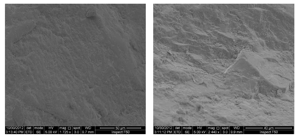 (a)고운 모래(500μm-1mm) 표면 코팅 전 (b)고운 모래(500μm-1mm) 표면 코팅 후 황화구리(CuS) 결정화 반응 종료 후