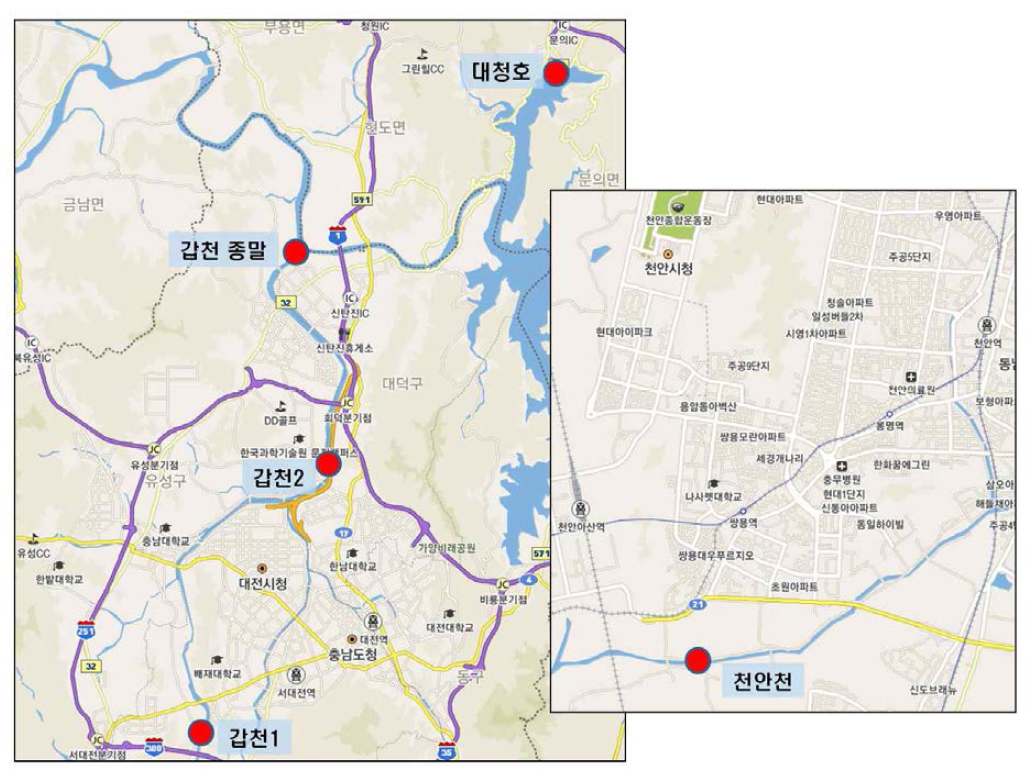 바이오마커 검증을 위한 샘플링 장소