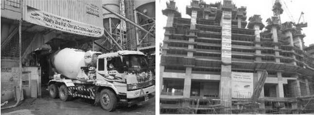 200MPa 초고강도 콘크리트 레미콘 생산시험 및 해외시범적용(India Worli Tower)