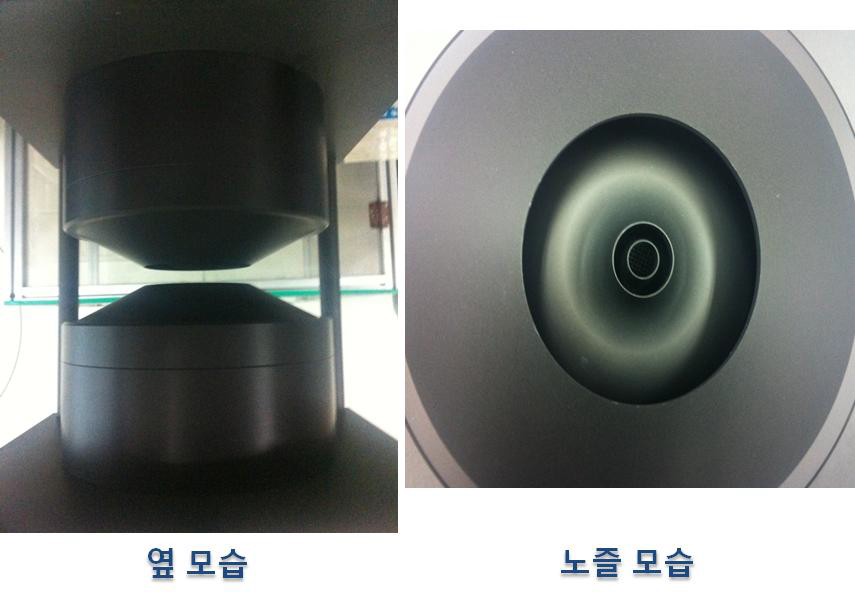 수정된 curtain flow 노즐을 사용한 대향류 버너 구조