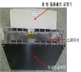 광대역 청정 흡음기 예시