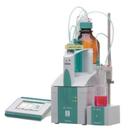 Titrando사의 Metrohm 902, pH stat titration