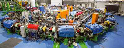 Synchrotron accelerator of CNAO (Centro Nazionale di Adroterapia Oncologica, CNAO) in Italy, Pavia.