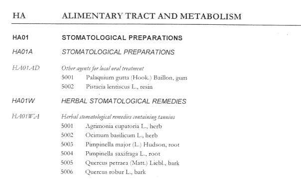 Herbal ATC 예시 1